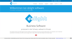 Desktop Screenshot of delight.ch